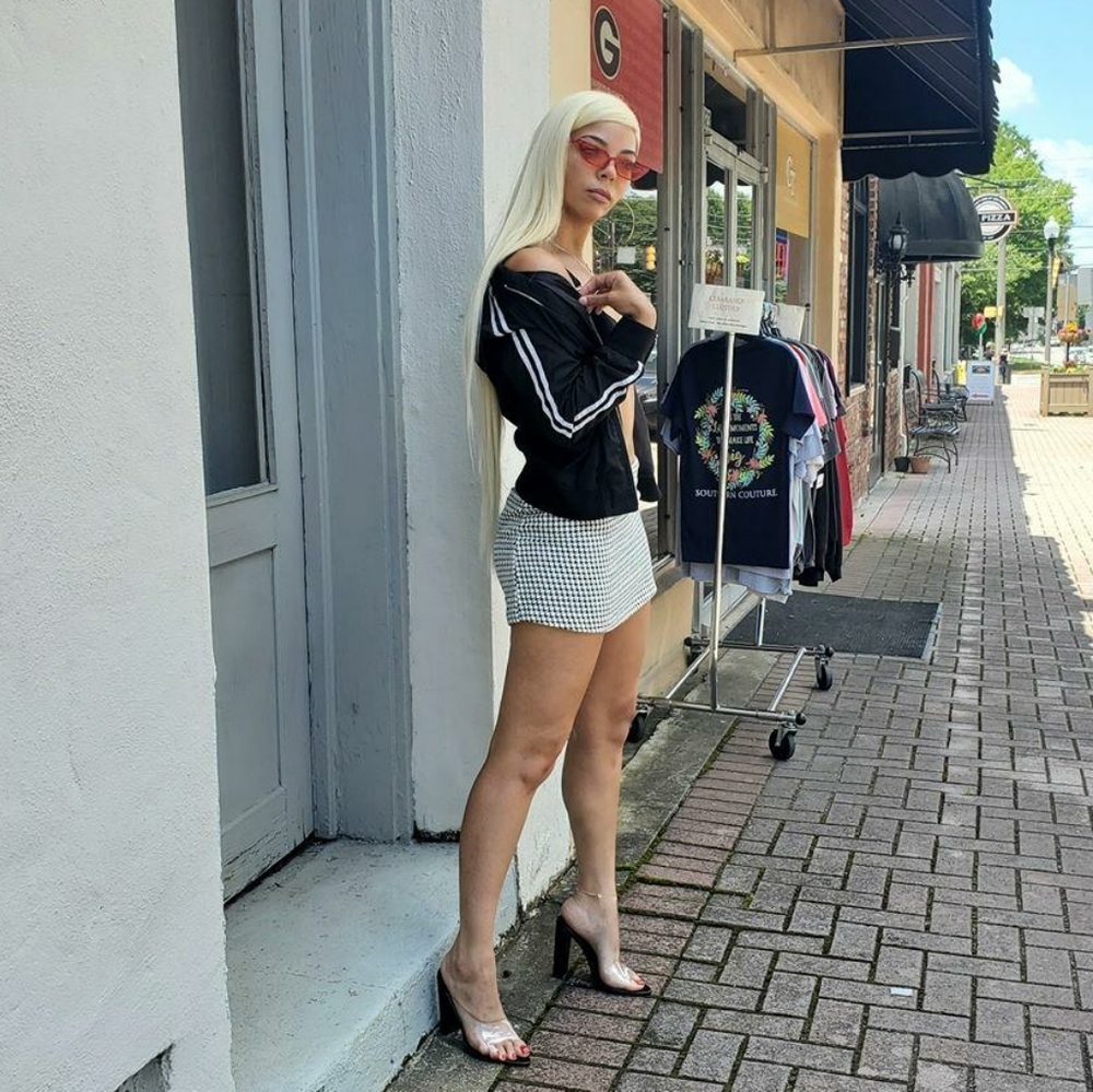 Cute Houndstooth Mini Skirt